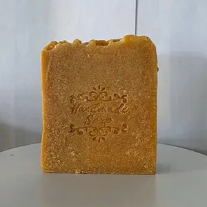 BC Papaya Turmeric Tallow Soap for Skin's Tropical Glow-Up in a Bar Natural Ingredients Handmade