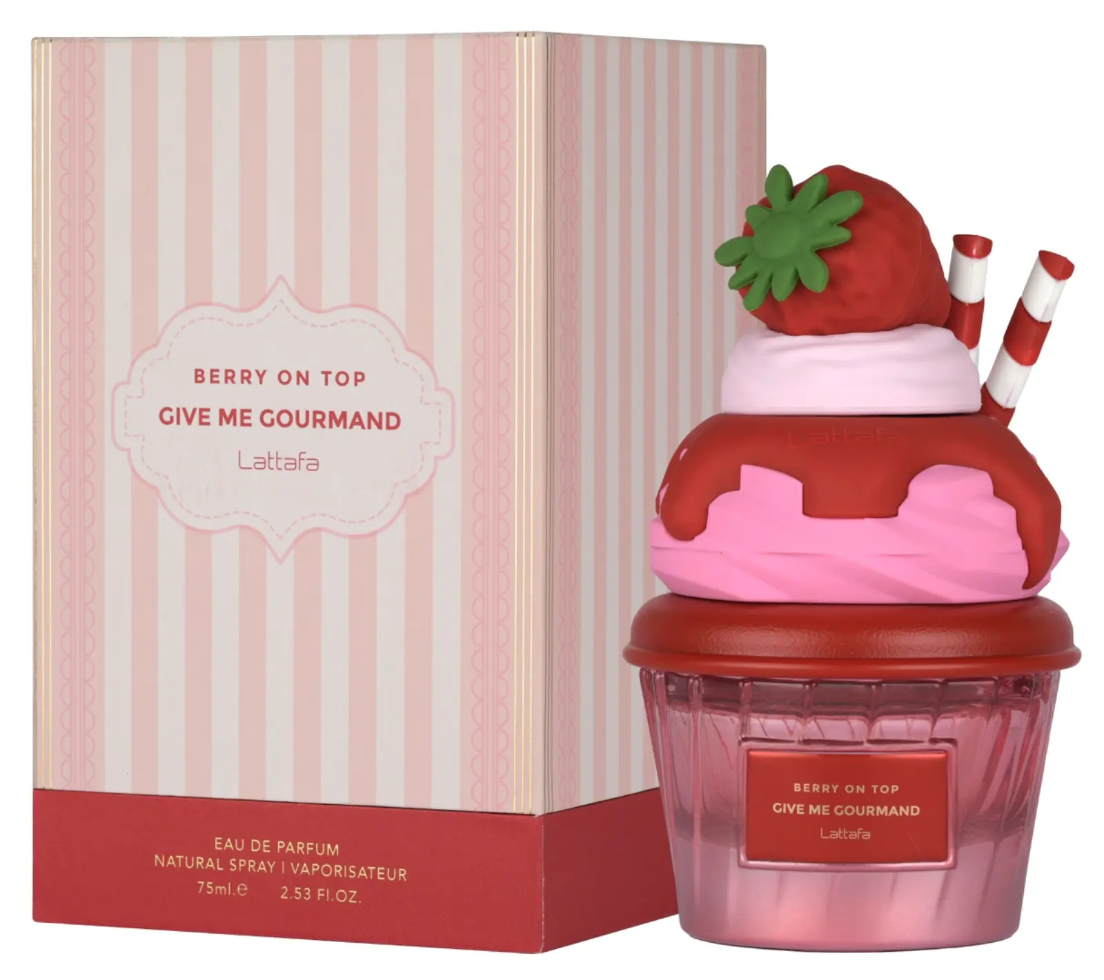 Lattafa Berry On Top Give me Gourmand Collection EDP 75ml Spray Lattafa Berry On Top Give me Gourmand Collection EDP 75ml Spray
