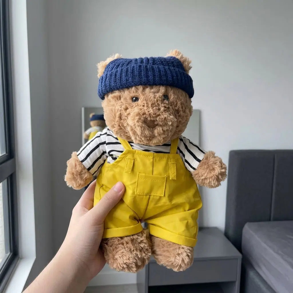 Jellycat Seafarer Bear Plush Toy, Ocean Explorer Collection Collectible Stuffed Animal