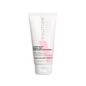 Volition Getaway Glow Gradual Tan Firming Body Moisturizer with Vegan Collagen + Vegan Squalane