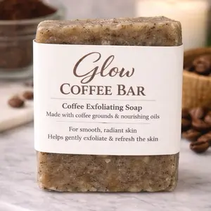 Glow Coffee Bar – Coffee Exfoliating Soap (Limited Edition)