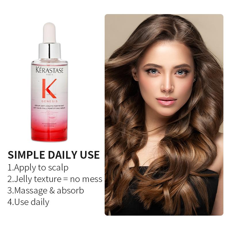 Kerastase Genesis Anti Hair-Fall Fortifying Sérum (Weakened Hair, Prone to Falling) 90ml/3.04oz (Random Packing)