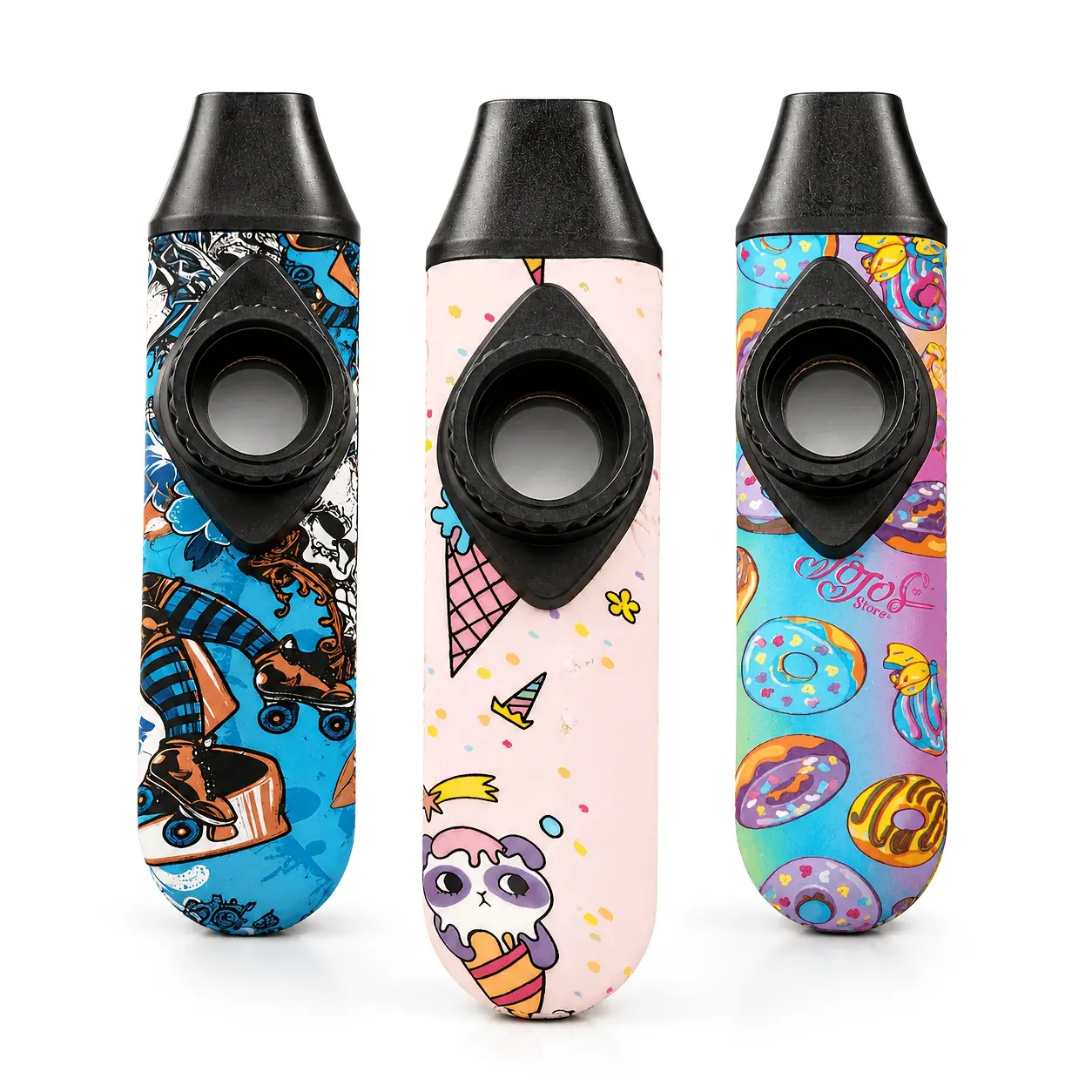 Colorful professional kazoo instrument for adults and children; reusable, washable mouthpiece; easy to learn; suitable for guitar, ukulele, violin, piano, and keyboard instruments.