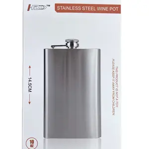 Stainless Steel Flask 10oz