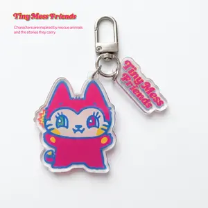 TinyMessFriends Rescue Inspired Acrylic Keychain