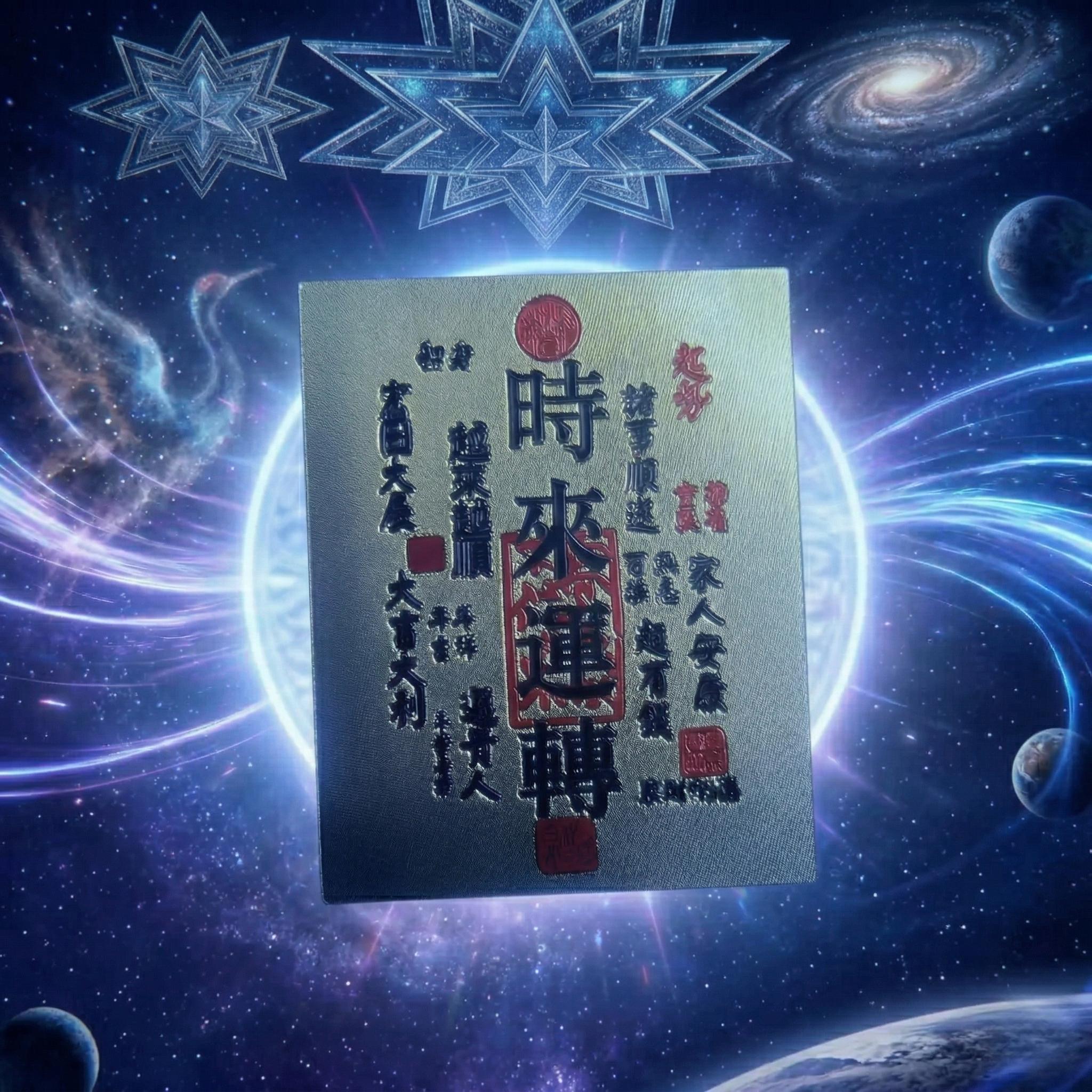 Taoist Consecrated Magic Talisman, Evil Dispelling Protection Blessing Paper