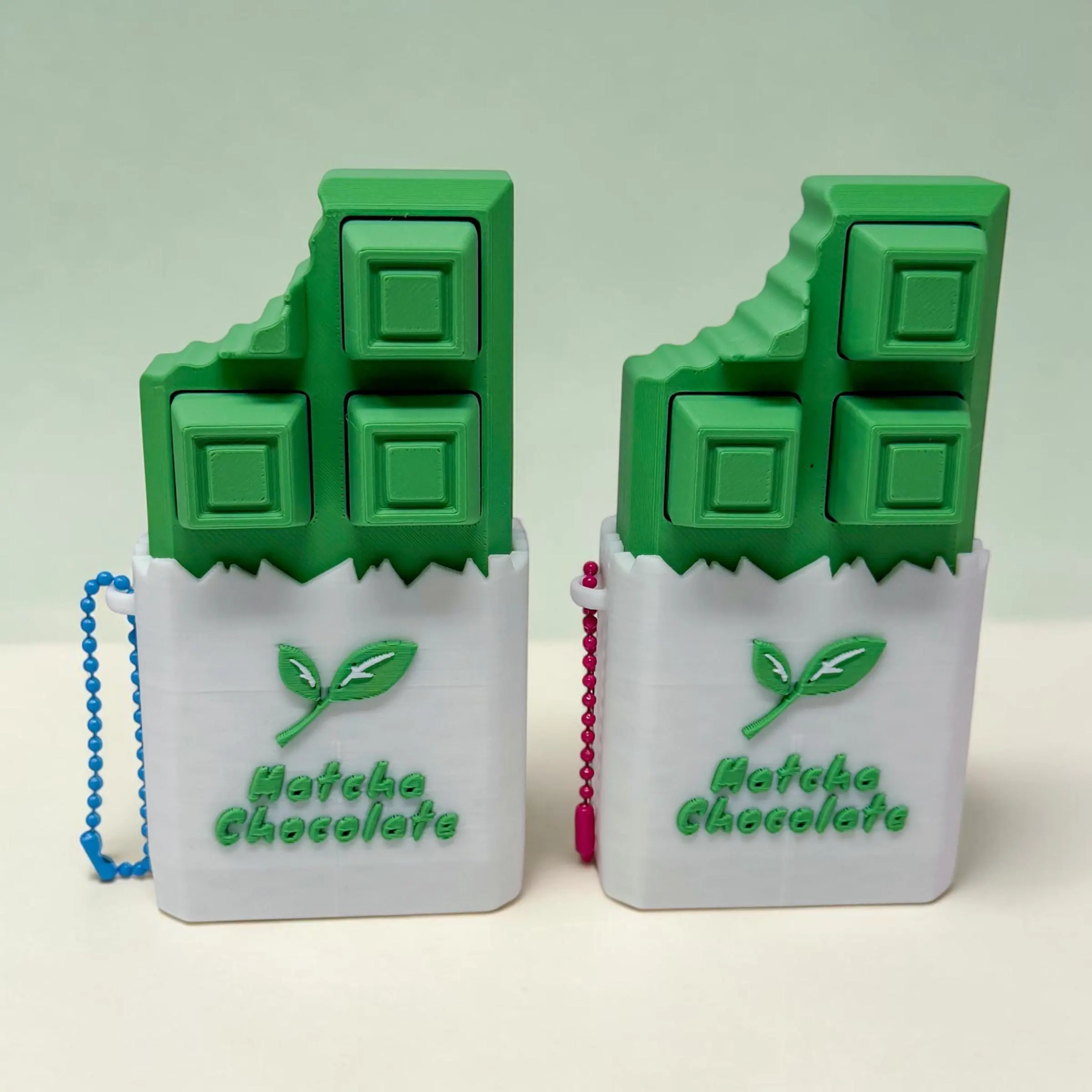 Matcha Chocolate Bar Clicker | Japanese Snack Desk Toy |Gift for Matcha Lovers | Mechanical Keyboard Clicker | Unique Stress Relief Fidget