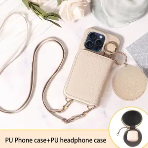 Apple Phone Case Compatible with iPhone Models 17promax/17pro/17/air/16pro Max/16/15/14/13, Multi-Function Protective Cover, Crossbody, Smartphone