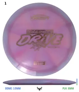 Discraft Paige Pierce 2025 Tour Series Z Swirl Drive