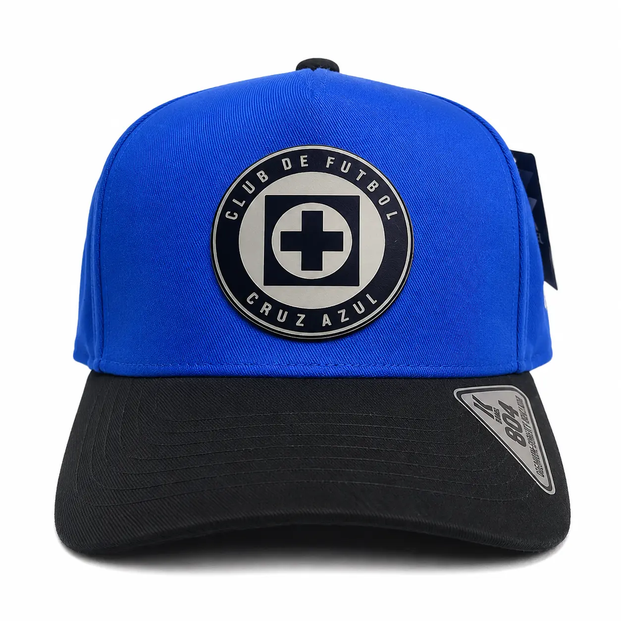 Authentic Cruz Azul Blue and Black Snapback Cap - Fútbol Team Spirit Hat with Club de Fútbol Cruz Azul Emblem, Fashion Accessory for Sports Fans