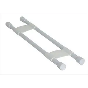 Camco 44073 Double Refrigerator Bar - White
