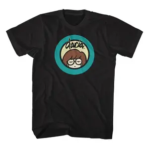 Daria Logo TV Shirt, Unisex T-shirt, Gildan 5000