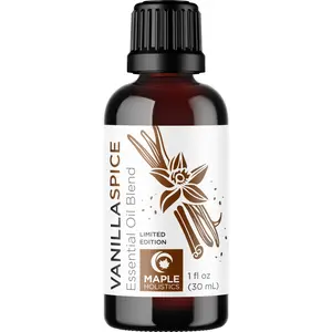 Maple Holistics Vanilla Spice Essential Oil Blend for Home and Diffuser   Aromatherapy Solution Healthcare Healthy Fitness Essential Oils Pure Blend