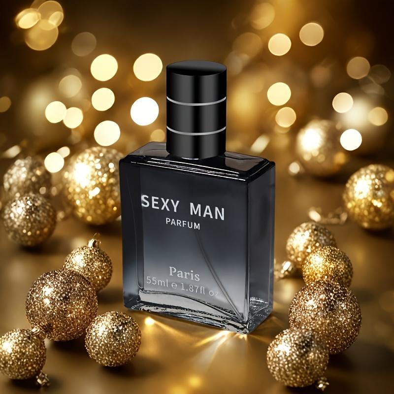 55 ml / 1.87 fl oz Men's Perfume - Festive fragrance blend featuring lavender and cedarwood, long-lasting freshness suitable for everyday wear and dates