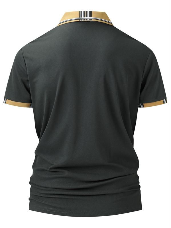 3pc A672 Lion Print British Style Men's Casual Short Sleeve Shirt, Golf Sports Polo Shirt, Golf Tournament Shirt, Summer Fitted Outdoor Wear 3pc A672 Lion Print British Style Men's Casual Short Sleeve Shirt, Golf Sports Polo Shirt, Golf Tournament Shirt, Summer Fitted Outdoor Wear