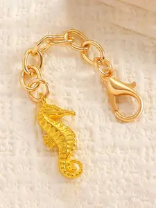 Seahorse Bikini Charm, Trendy Ocean Style Bikini Pendant, Elegant Seahorse Dangle DIY Swimwear Accessory, Perfect for Beach Vacations