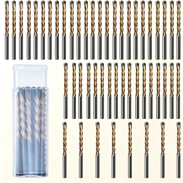 Drywall Cutting Bits 5/32" Guide Point Cutting Tools, Spiral Saw Compatible Drywall Bit, 50-Pack Guide Point Cutting Bits for Power Tools, Reusable Drywall Cutting Accessories, High Precision Drywall Bits