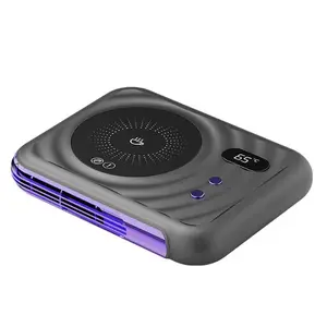 Two-in-one Home Warm Air Blower Desk Thermal Cup Pad