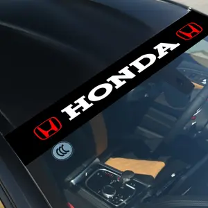 Car Windshield Sunshade Sticker for Cr-V (rd1/rd2), Civic (fk7/fl5), Accord (cp1/cp2), Fit (gr3/gr9), Hr-V (vezel), Insight (breeze), Car Accessory