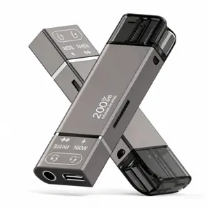 SD Card Reader USB C Type-C to 3.5mm 3 in 1 Memory Card Reader for MicroSD SDHC SDXC Compatible with PC MacBook Laptop iPad iPhone 17 16 15 Pro/Pro Max Wired Headphones Support