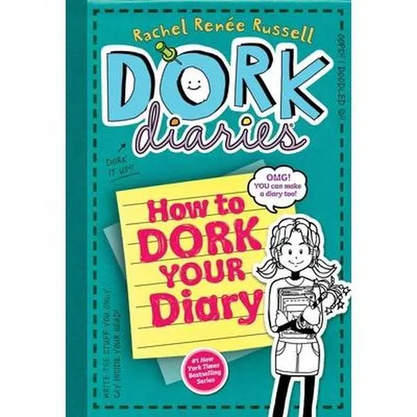 USED Book - How to Dork Your Diary by Russell, Rachel Renée (Hardcover) - english
