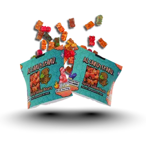 AZ Candy Stand Spicy Gummi Bears Dulces Enchilados 25% More Candy Arizona Made 2-Pack Bundle (5oz per bag 10 oz Total )Bold Flavor Perfect for Any Occasion