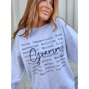 Words Grammy Graphic Pullover