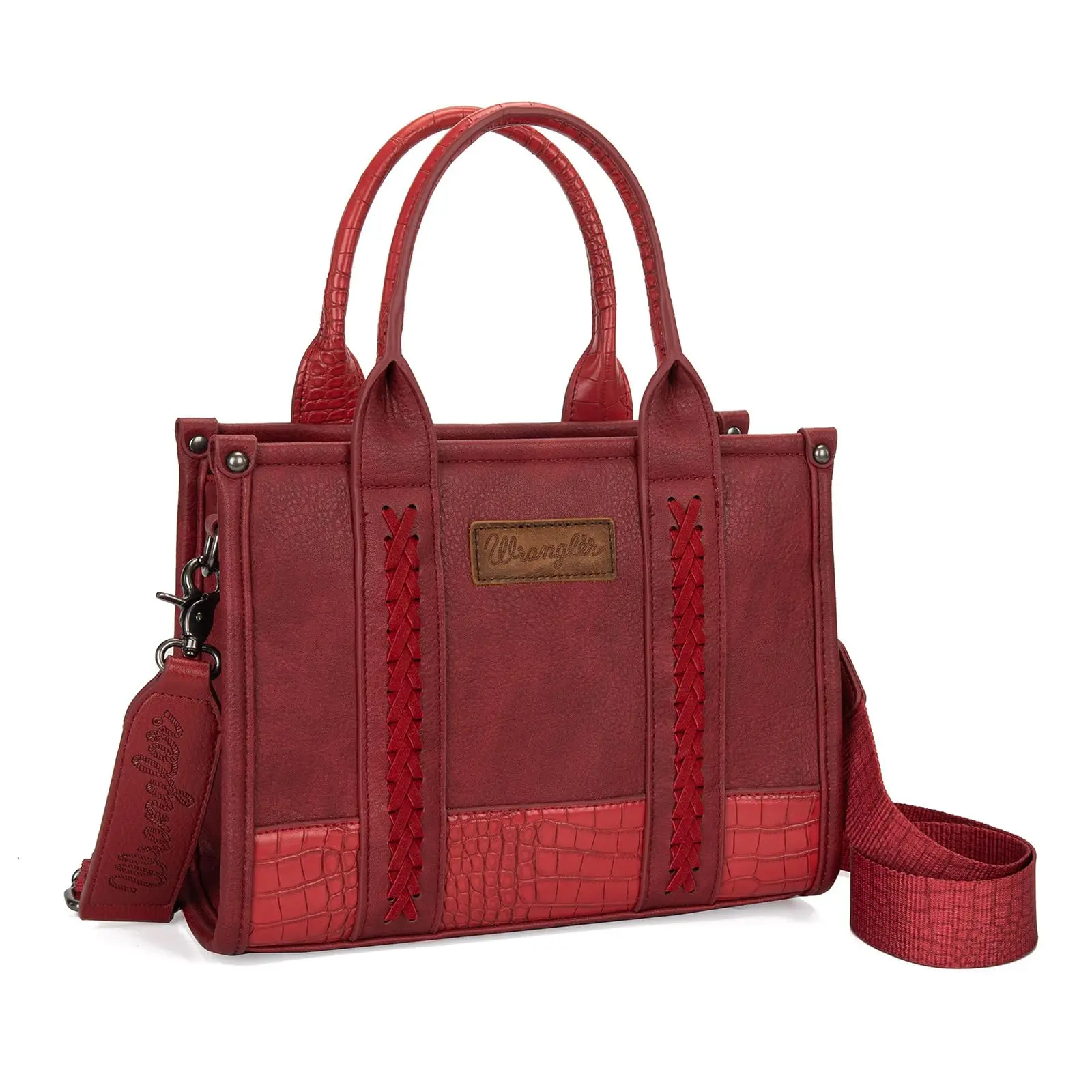 Burgundy-Guitar Strap M,M Burgundy-guitar Strap