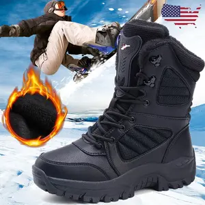 Winter Snow Boots for Men's And  Women, Waterproof and Anti-slip for Outdoor Sports