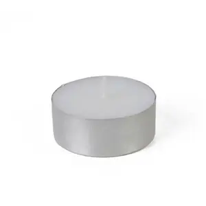 212 MAIN Mega Oversized White Citronella Tealight Candles - 12-Piece Box, Hand-Poured Mosquito Repellent, Handheld for Camping Decoration & Centerpiece (Sports & Outdoor Camping & Hiking Lights & Lanterns), Candle