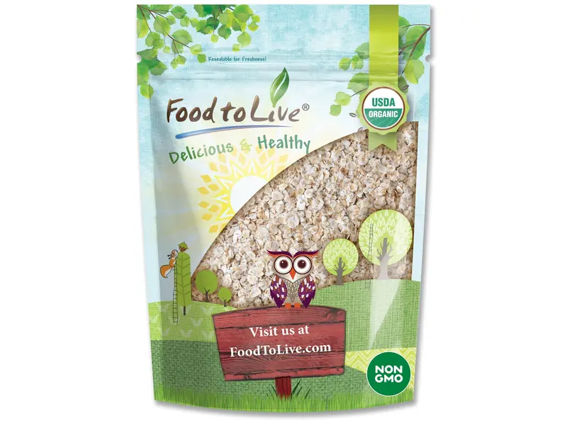 Organic Instant Rolled Oats - by Food To Live