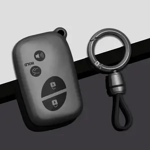 4 Button Tpu Car Key Case Cover Shell for Lexus Gs430 Es350 Gs350 Lx570 Is350 Rx350 Is250, Durable Protective Accessory