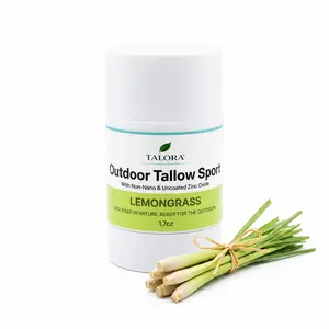 TALORA Outdoor Tallow Sport: Lemongrass (1.7oz)