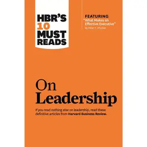 USED-Hbr's 10 Must Reads on Leadership (with Featured Article What Makes an Effective Executive, by Peter F. Drucker) by Review, Harvard Business (Paperback)