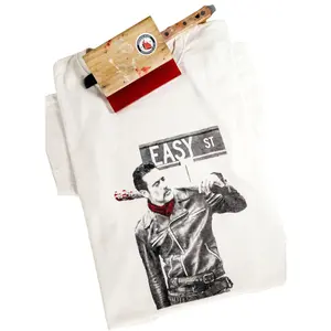 Easy Street Negan T-Shirt The Walking Dead Lucille Graphic Tee Unisex TWD Fan Shirt