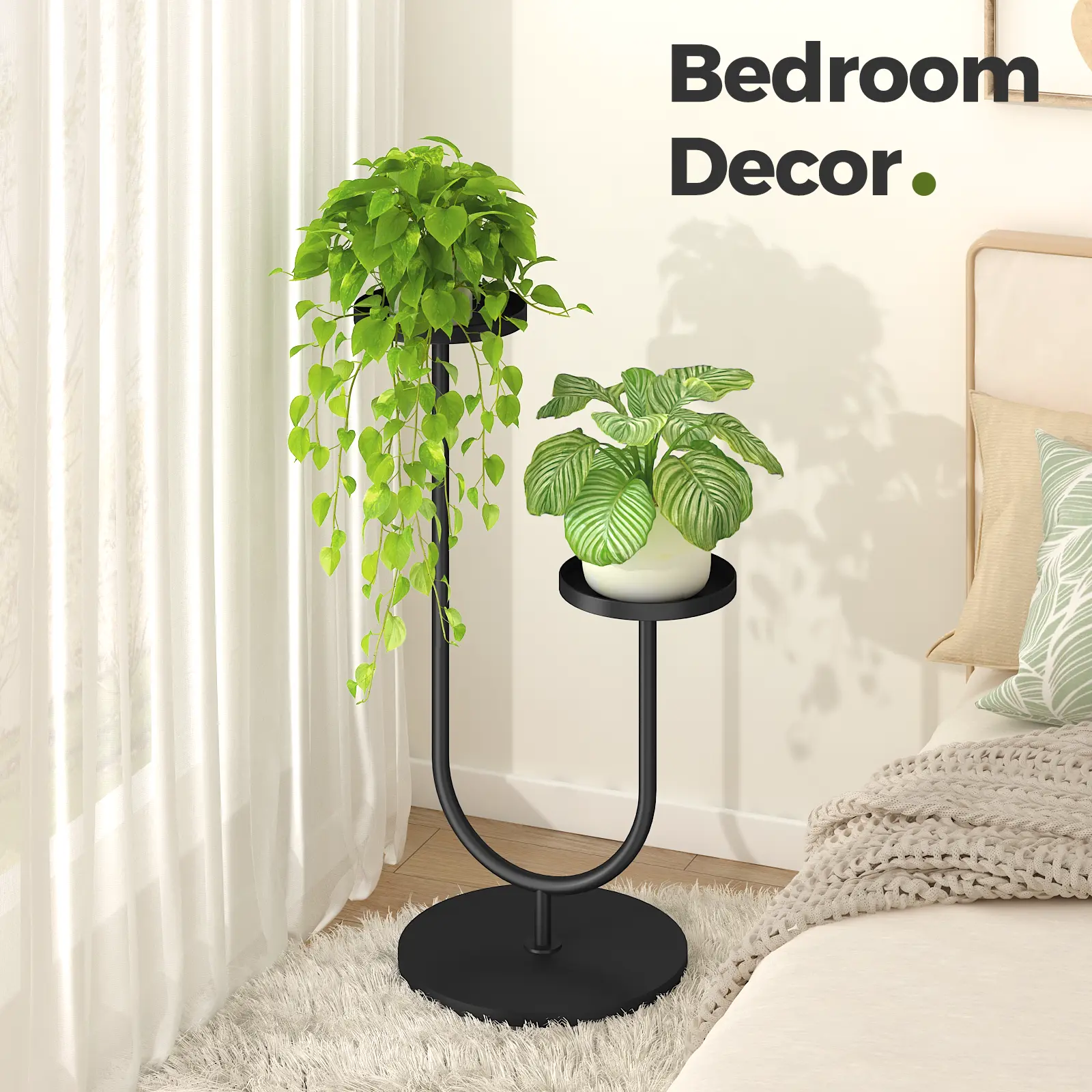 window plant stand indoor Window Plant Shelf 3 Tiers main image 0