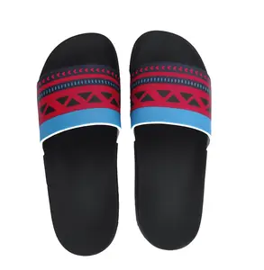Unisex Fashion Red/Blue Slide Sandals- sale!