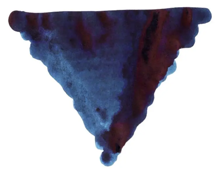 Noodler's 54th Massachusetts Bulletproof Fountain Pen Ink - Cellulose-Based Blue-Black Indelible Ink for Fountain Pens, Great for Legal Documents