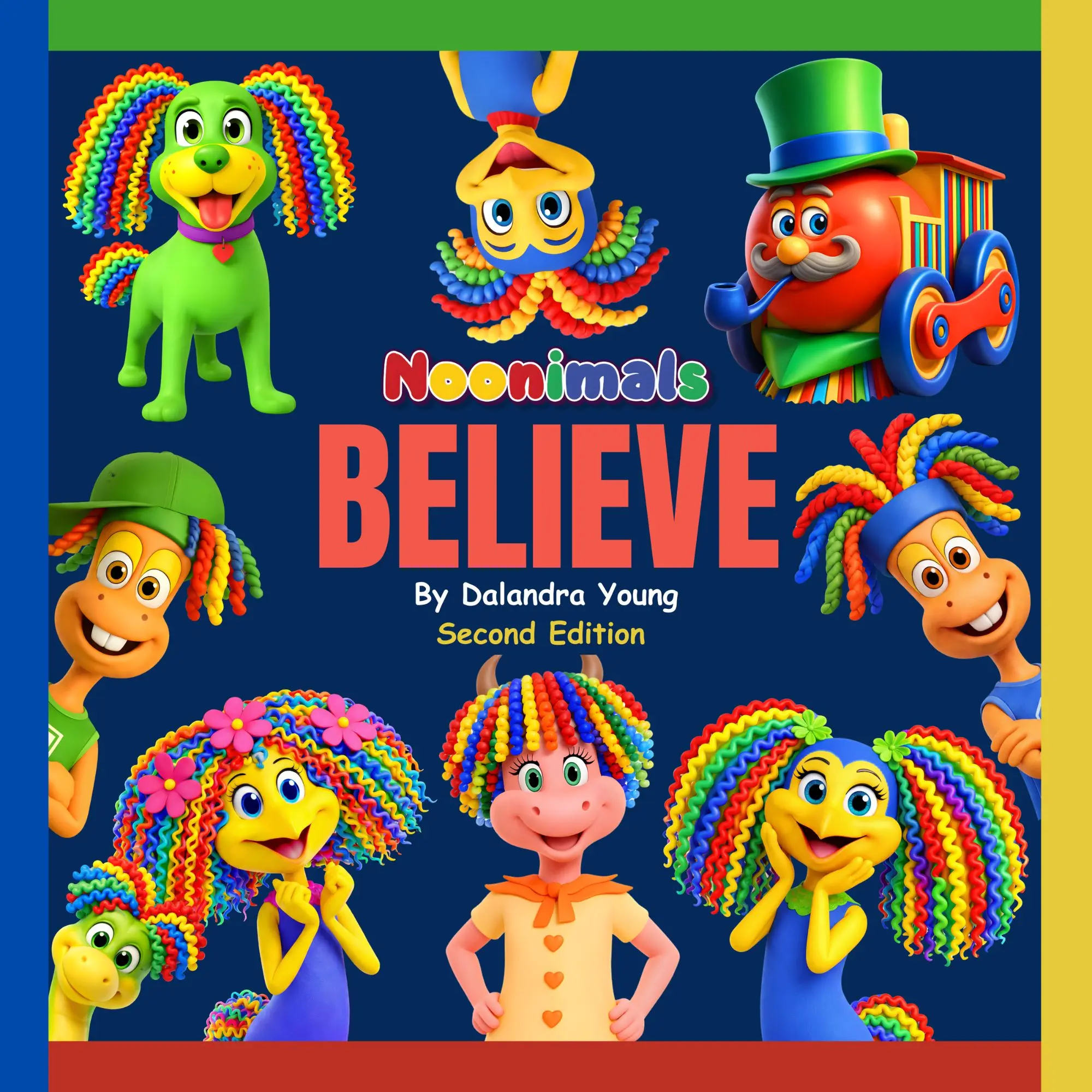 Noonimals Believe – Kids Mindset & Self-Belief Book for Ages 8–12 | Confidence, Positive Thinking, Imagination, Mindfulness & Emotional Growth for Children | Family Book About Believing in Yourself and Creating Your Dreams