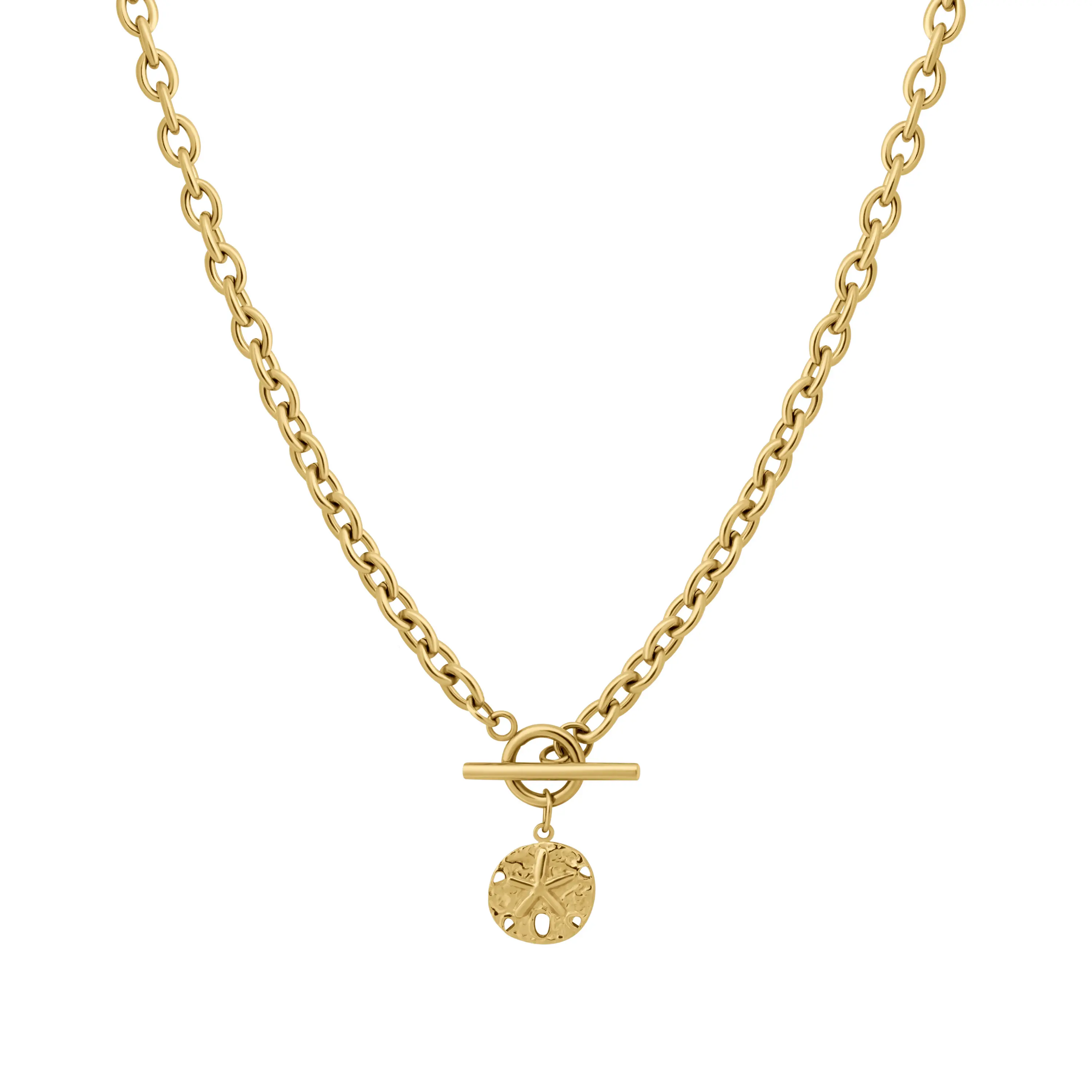 Sand Dollar Pendant Necklace