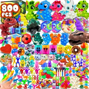 800Pcs Party Favors for Kids 6-12, Fidget Toys Bulk for Adults, Treasure Box Toys for Classroom Prizes, Goodie Bag Fillers, Prize Box for Boys Girls, Pinata Stuffers
