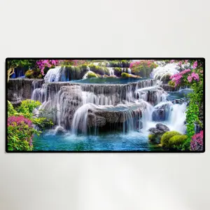 Mountain View DIY Diamond Painting 5D Full Round Drill Embroidery Cross Stitch