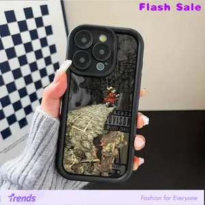 1pc Korn Shock-Resistant And Sturdy Phone Cover for The Iphone Pro Max Series 11/12/13/14/15/16, Ideal As a Present for Both Men And Protection Protector Protective Casing