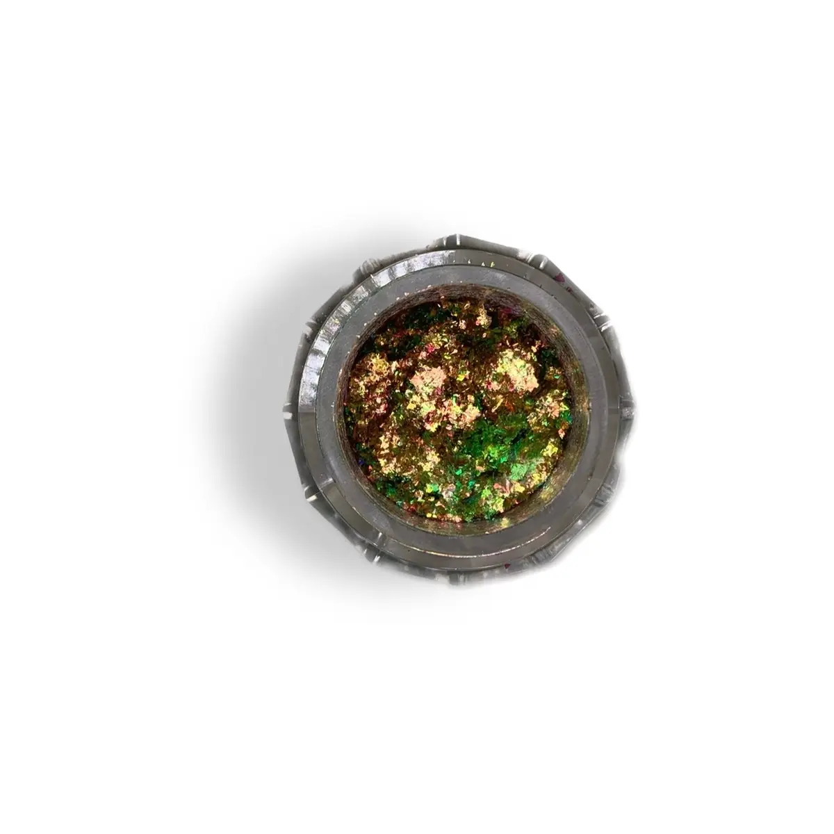 Hd green flakes eyeshadow