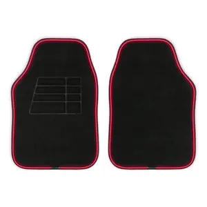 Motor Trend BrightLights LED Car Mats, Set of 2 - RGB Floor Mats for Cars, Carpet Car Floor Mats with LED Lights for Car Truck Van SUV, Universally Sized for Most Vehicles