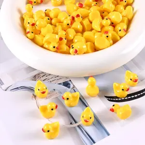 Mini Duck Statue Resin Home Decor, Cute Birthday Gift, Affordable Party Favor, Fairy Garden Accessory, Outdoor Decoration