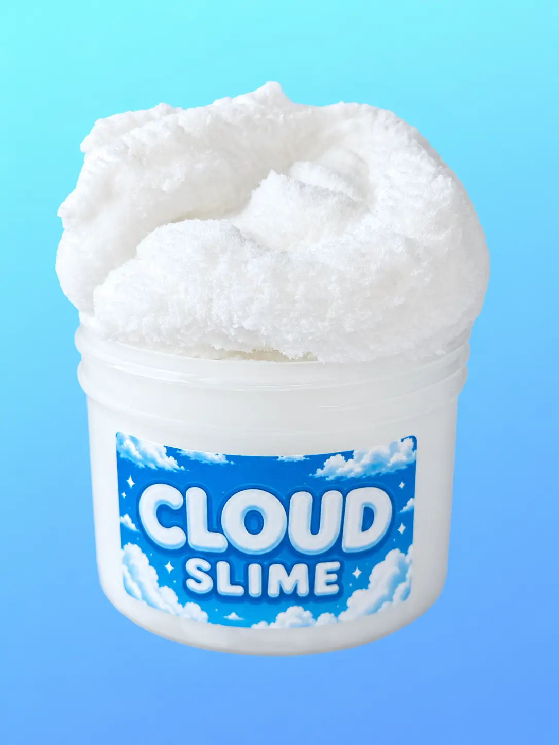 Plain White Cloud Slime – 8 oz Plain White Cloud Slime – 8 oz
