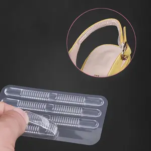 20pcs/5sheet Transparent Heel Stickers, Non-slip Thin Strip Stickers, Strip Shaped Anti-wear Heel Stickers, Non-fall Heel Stickers for Sandals and High Heels