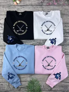 Briar University Hockey Embroidered Sweatshirt, Briar U Shirt, Off Campus Series Shirt, Bookish Shirt, Hockey Romance Bookish Gift For Her