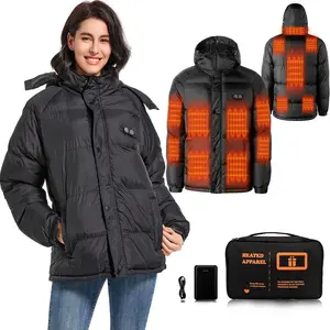 Heated Jacket,Heated Jackets For n,ns Heated Jacket,14Heating Zone Heated Coat With Battery Pack Included